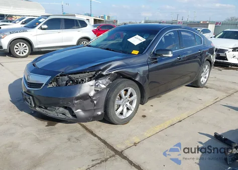 2012 Acura Tl 3.5 из США, поврежденный, VIN 19UUA8F21CA033644
